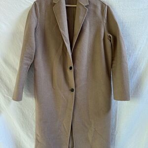 All Saints Classic Tan Trench Coat